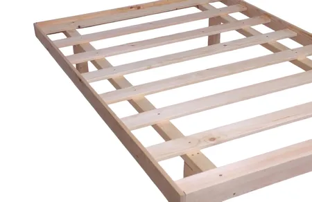 בסיס מיטה וחצי / נוער קלאסית 120X190 עץ אורן מלא כולל הובלה והרכבה