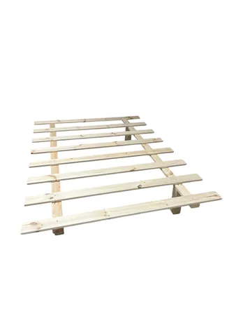 בסיס מיטה זוגית קלאסית 140X190 ללא מסגרת עץ אורן מלא כולל הובלה והרכבה
