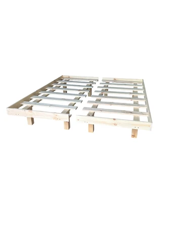 בסיס מיטה יהודית קלאסית 160X190 עץ אורן מלא כולל הובלה והרכבה
