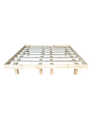 בסיס מיטה יהודית קלאסית 160X190 עץ אורן מלא כולל הובלה והרכבה