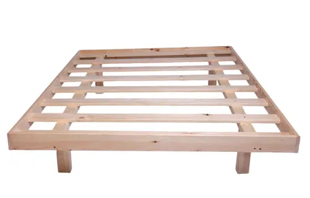 בסיס מיטה וחצי / נוער קלאסית 120X190 עץ אורן מלא כולל הובלה והרכבה